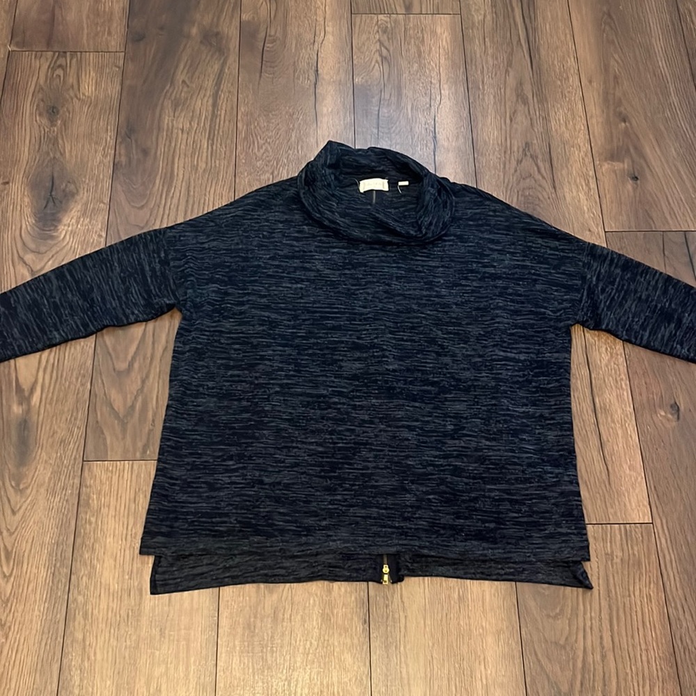 Alterd state oversized navy mock neck sweater